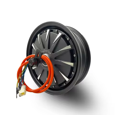 QS 254 12inch 5000W 72V 45H E-Scooter Brushless DC Hub Motor V1.3 High Torque Version