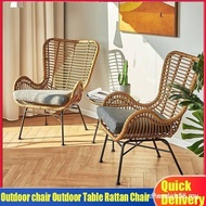 Free shippingOutdoor chair Outdoor Table outdoor table and chair set Rattan Chair Outdoor Furniture 