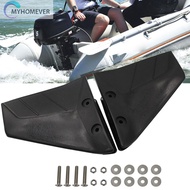 Boat Motor Stabilizer Black Hydrofoil Stabilizer Boat Parts for 4-50 HP Outboard [myhomever.my]