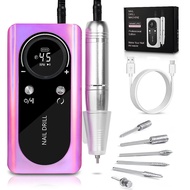 45000RPM Nail Drill Machine Electric Portable Nail File Rechargeable Nail Sander for Gel Nails Polis