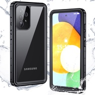 for Samsung Galaxy A52 A54 A55 A56 A57 A17 Phone Case IP68 Waterproof Casing Dot+ Diving Snorkeling 