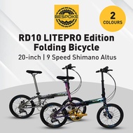 RD10 LITEPRO EDITION | 20 Inch | Oil Slick | 9 Speed Shimano Altus