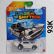 Hot Wheels Color Shifters 57 Chevy White