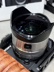 (送埋魚眼鏡) Sony ZV-E10 有盒 連木柄兔籠 Sony E 16mm F2.8 大光圈超廣角鏡頭 加Sony VCL-ECF1 魚眼轉接鏡