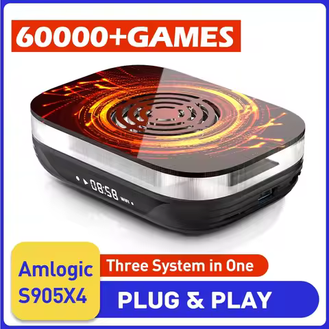Super Console X4 Plus Retro Game Console For PSP/PS1/N64/Sega Saturn/DC 72000+ gameGames4K/8K HD TV 
