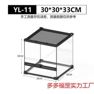 Pet Climbing Frog Tank Snake Horn Spider Reptile Landscaping Lizard Rainforest Glass Tank Gecko Tank