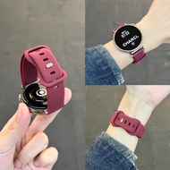 Butterfly Buckle Sports Silicone Strap Suitable for Huawei GT6GT5 Universal gt4watch5 GT3pro Apple S