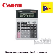 Canon WS-1210Hi III Desktop (12 Digits) Calculator [100% ORIGINAL] [Ready Stock]