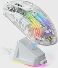 ATTACK SHARK | ATTACK SHARK X2 Pro Gaming Mouse Triple Mode Wireless Transparent Shell RGB Rechargea