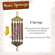 🏅Ready Stock 🏅Mas Baby Cradle Cot Spring Sarong Hook Net For Buai Buaian Besi Bayi Buayan Buaiyan Ay