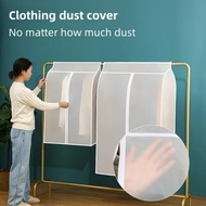 Wardrobe Plastic Suit Cover Hanger Cover Clothes Protective Cover Transparent Clothes Protector