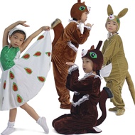 Stage Squirrel Peacock Dance Parent-Child Performance Costume Suit Children Direct Supply Factory Ka