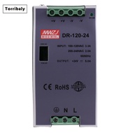 [Torribaly]-120-24 120W Industrial Grade Rail Power Supply 24V5A Switching Power Supply Rail Mountin