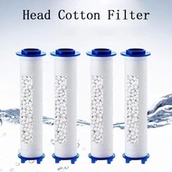 Replacement Shower Head Cotton Filter Set Water Purification 9.5cm Length Remove Chlorine/Fluoride for Shower Water Cleaning