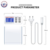 6 USB Ports Multi Port Charger Fast Charger LED Function 30W