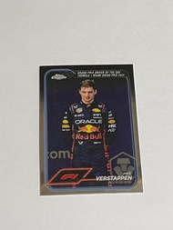 Topps Chrome F1 Max Verstappen卡