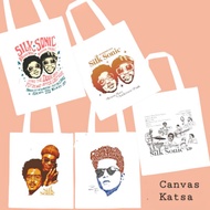 Bruno Mars Customized Tote BagCanvas/Katsa/Oxford Fabric