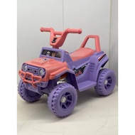 Kids Electric 4 wheeled Motor ATV rechargeable ride on toy with music and lights