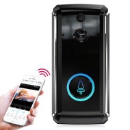 全城熱賣 - M101 WiFi智能可視門鈴，支持紅外夜視/移動偵測/雙向對講/32GB SD卡 (顏色：黑色)