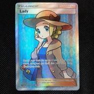 Pokemon Card TCG : Hidden Fates Trainer : Lady SV86/SV94 Full Art Pokemon Card