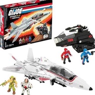 MEGA GI Joe Action Figures Building Toys, Skystriker XP-14F vs. Cobra HAS with 617 Pieces