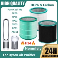 360° Glass HEPA Filter Replacement Compatible with Dyson TP00 TP01 TP02 TP02 Pure Cool Me BP01 AM11