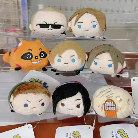 Anime Game Chris Ada Claire Jill Leon Cosplay Fluffy Lie Prone Maumet Cartoon Puppet Plaything Xmas 