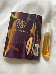 Amouage Material sample