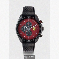 FERRARI手錶 FE00060 46mm槍灰色錶殼，深黑色錶帶款 _廠商直送