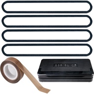4 Pek Gasket Pengganti Busa yang serasi dengan Anova Culinary Precision Vacuum Sealer Pro, Pita Tefl