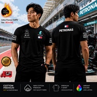 📍Microfiber Quality📍Baju AMG V2 Formula One F1 Racing Team Motor Sport Tshirt Graphic Tee