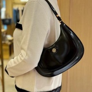 TORY BURCH ROBINSON SPAZZOLATO CONVERTIBLE CRESCENT Bag Size:27*20*7 cm