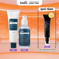 Combo Dear, Klairs Rich Moist Soothing Serum 80ml + Dear, Klairs Rich Moist Soothing Cream 80g [FS]