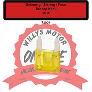 20a Small Plug Fuse / Shogun 20A YELLOW Fuse Spare Parts