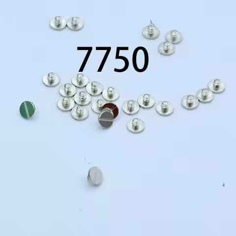 Watch Movement Accessories, Original Brand New ETA7750 Movement, Automatic Hammer, Screws, and Loose