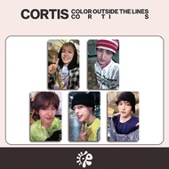 5 PCS CORTIS Kpop Photocard Color Outside The Lines Martin James Juhoon Seonghyeon Keonho Photocard 