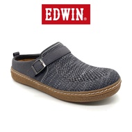 Edwin Original Men Casual Half Shoes Sandal Backless Shoes Kasut Sarung Separuh Lelaki E30395 Grey