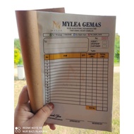 10-seed Receipt book Can Put The Name Of The Company bill book/Receipt book/invoice/cash bill/rubber