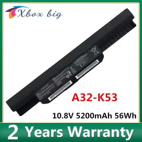 A32-K53 Laptop Battery For ASUS K43 K43E K43J K43S K43SV K53 K53E K53F K53J K53S K53SV A43 A53S A53S