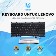 LENOVO Keyboard for YogaLenovo x380 Frame Backlite Enter Small