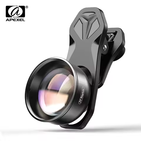 APEXEL 2X HD telescope lens professional portrait telephoto zoom +CPL star filter for iPhone Xiaomi 