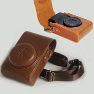 Suitable for Rico Camera Bag GR4 GRIV GR2 GRIII Leather Case Digital Protective Case Retro Portable 