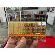 龙婆托镀金色佛牌扣，1包15支镀金色佛牌扣。