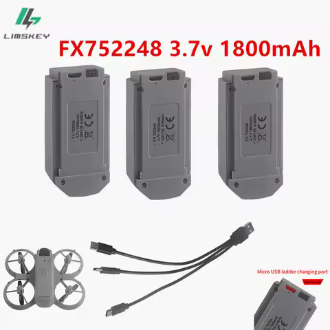 L28 Drone Battery 3.7V 1800mAh Lipo Rechargeable Battery For L28 A11 T1 Mini Uav Drone Large Capacit