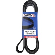 MOCA 8PK2515 Tali Serpentine EPDM Lebar 1.12", 8 Rib Sesuai untuk Ford E-150 Econoline 4.6L 1997-200