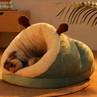 YANGGUA Dog Kennel Bed, Breathable Foldable Dog House, Cute Warm Washable Slippers Shaped Cat Sleep 