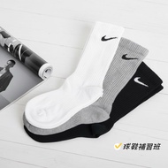 Sneakers Cram School NIKE PERFORMANCE 3PR White Black Gray 3 Colors Set Men Women Mid-tube Socks Cal