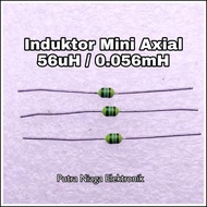 Induktor mini Axial 56uH / 0.056mH Lilitan / Inductor