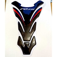 Tank pad r15 new V3 v4 embossed sticker yamaha r15 tank cover spido meter triangle handlebar lock