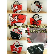 Foil LUNCHBAG / JAPANESE HELLO KITTY SANRIO ALUMUNIUM FOIL LUNCH BAG